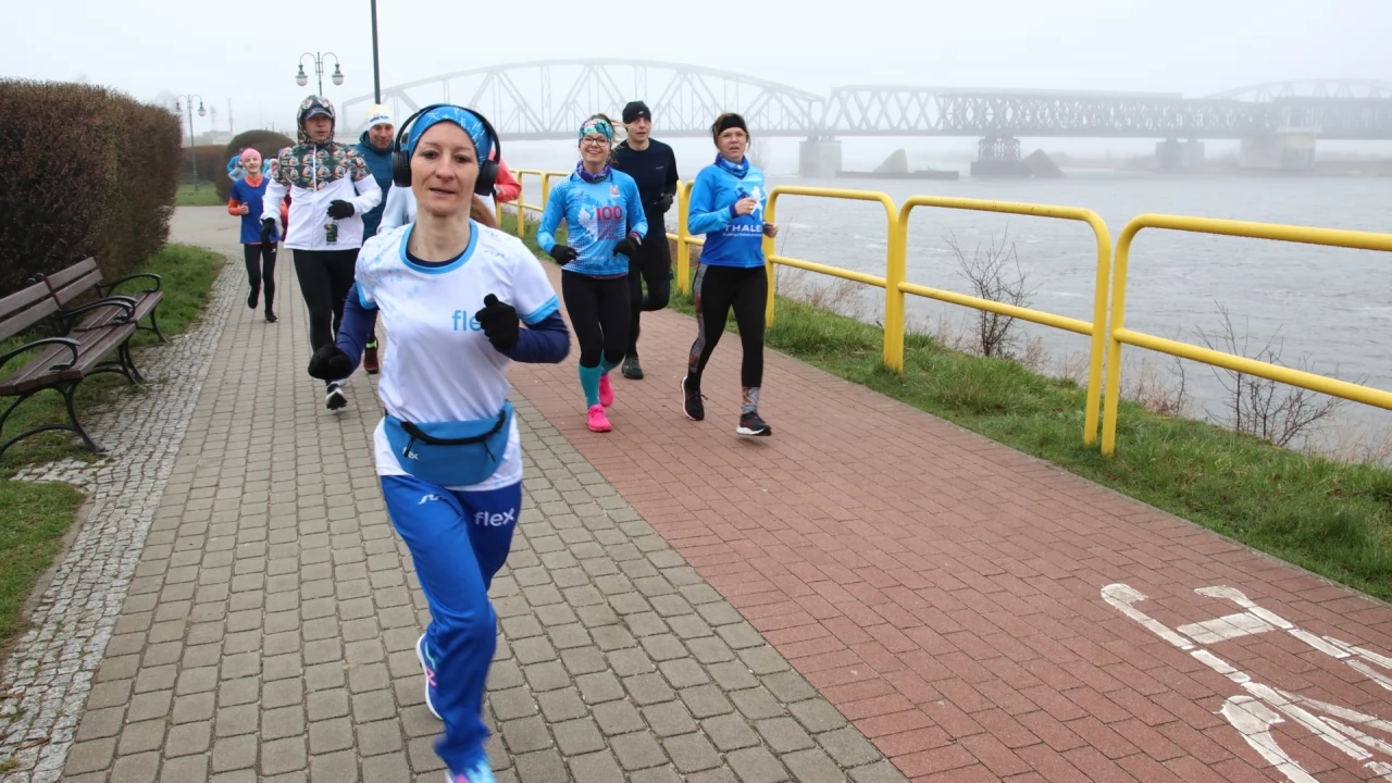 Tczew - Parkrun na niebiesko