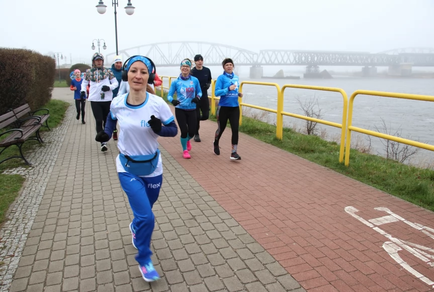 Tczew - Parkrun na niebiesko