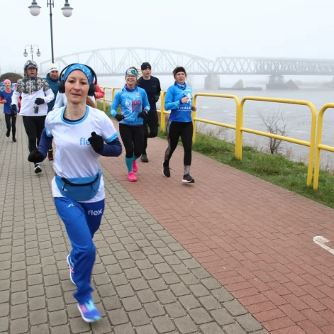 Tczew - Parkrun na niebiesko