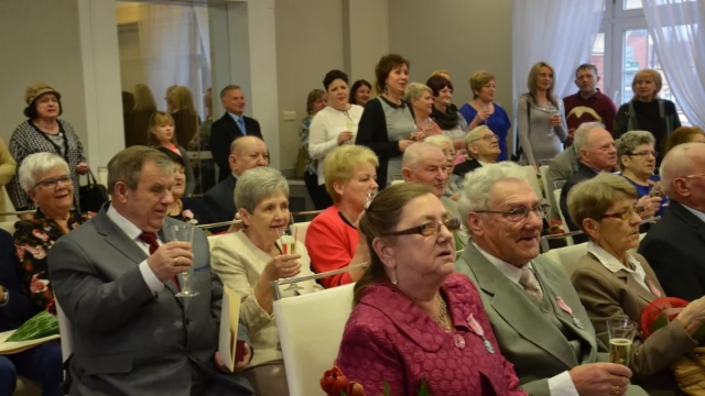 Tczew - Jubilaci nagrodzeni za długoletnie pożycie