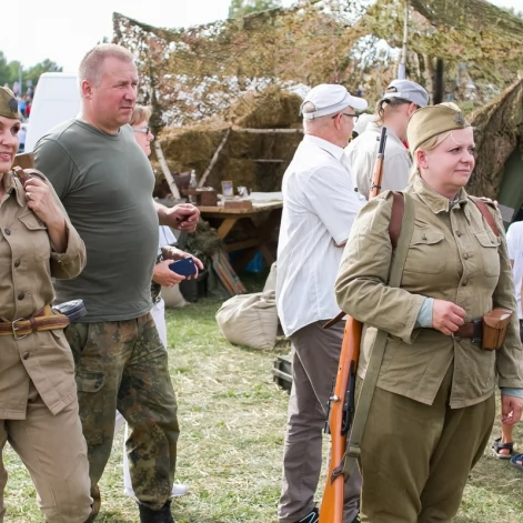 Tczew - Piknik historyczno - militarny na bulwarze