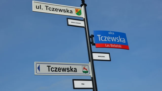 Tczew - Ulice Tczewskie już na swoim miejscu