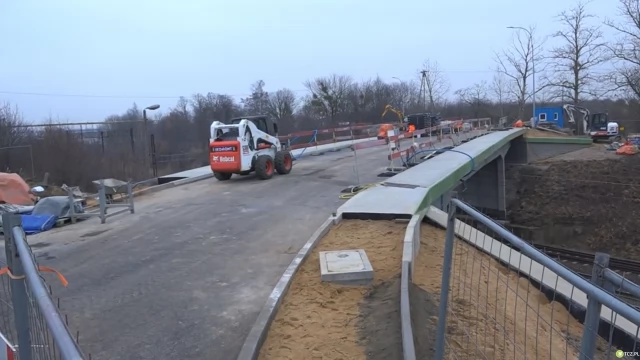Tczew - Na wiadukcie trwają ostatnie prace