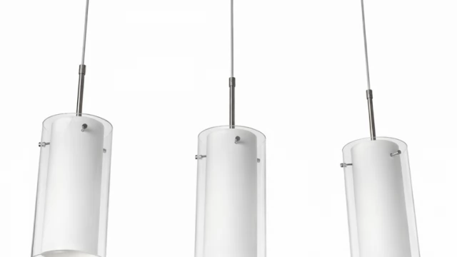 Tczew - Zestaw 3 nowoczesnych lamp chrom + szkło