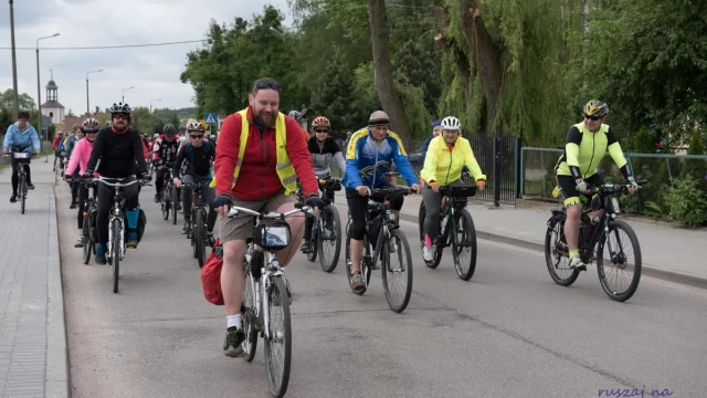 Tczew - Rowerowy Rajd Gwiaździsty przejechał przez Powiat Tczewski