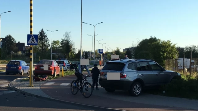 Tczew - Kociewska/Żwirki. Kolejny wypadek z powodu wymuszenia pierwszeństwa