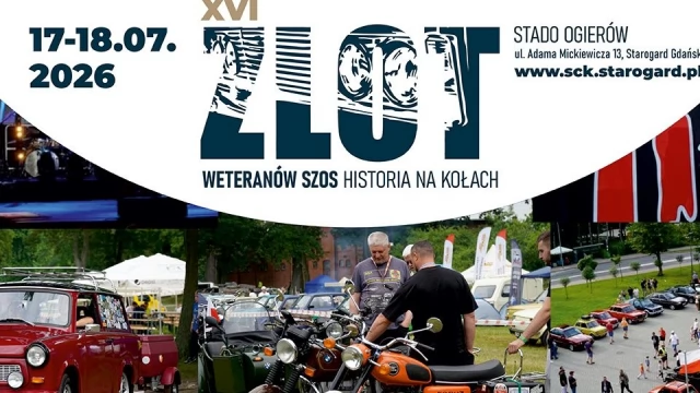 Tczew - XVI Zlot Weteranów Szos - Historia na Kołach