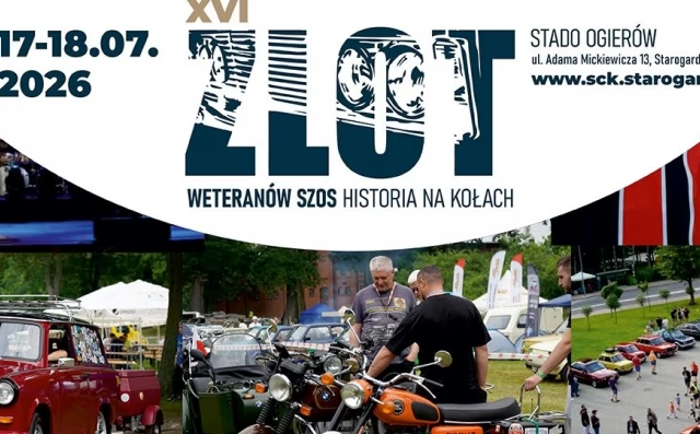 Tczew - XVI Zlot Weteranów Szos - Historia na Kołach