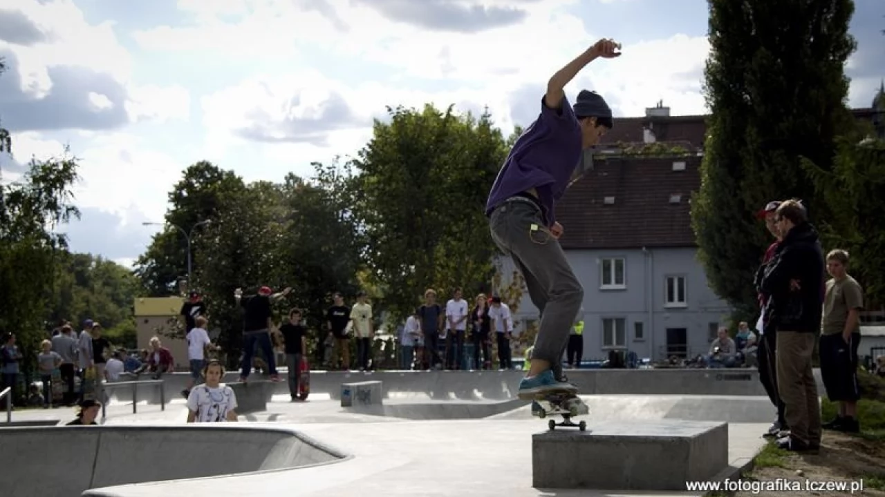Tczew - Skateboarding w skateparku