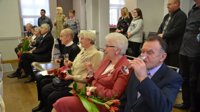 Tczew - Nawet 60 lat razem! Jubilaci nagrodzeni