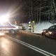 Tczew - Zimowe warunki na drogach i wypadek gotowy
