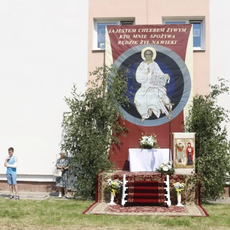 Tczew - Boże Ciało - procesja z Najświętszym Sakramentem