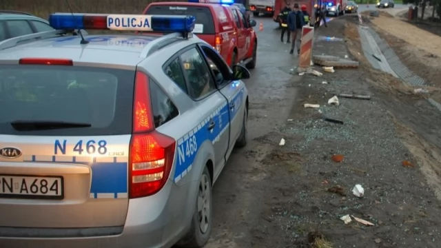 Tczew - Nie zachował ostrożności i łyżką zahaczył autobus
