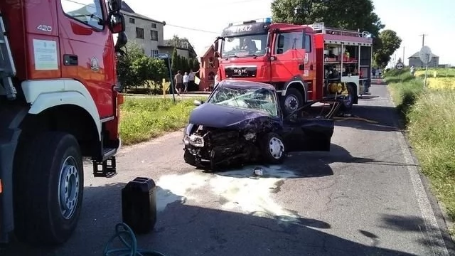Tczew - Poważny wypadek w Narkowach. Sześć osób rannych!