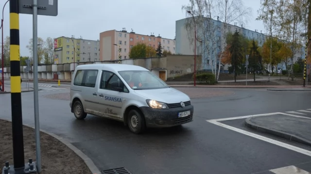Tczew - Ul. Jedności Narodu. Koniec pierwszego etapu robót