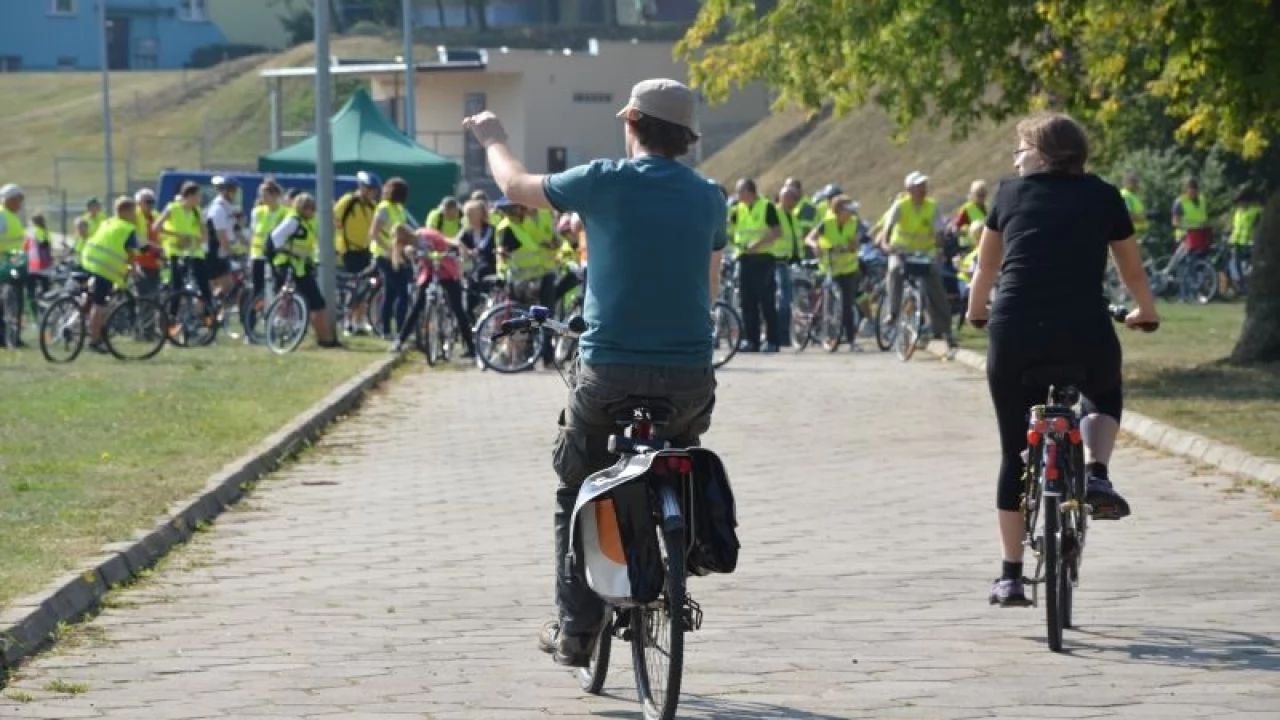 Tczew - Rowerzyści przejechali ulicami Tczewa