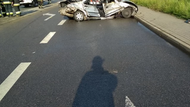 Tczew - Wypadek w Szpęgawie. Interweniowało Lotnicze Pogotowie Ratunkowe