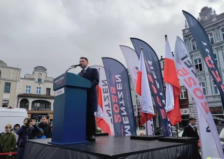 Tczew - Sławomir Mentzen w Tczewie "Klasa polityczna nam nie wyszła"
