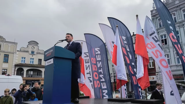 Tczew - Sławomir Mentzen w Tczewie "Klasa polityczna nam nie wyszła"