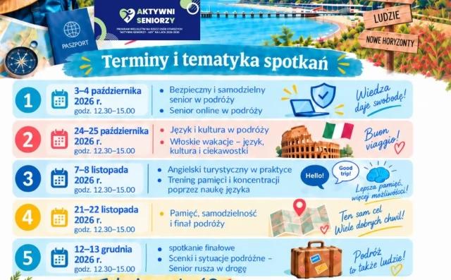 Tczew - Bezpłatne zajęcia edukacyjne dla seniorów w Fabryce Sztuk. Rusza nowy projekt!