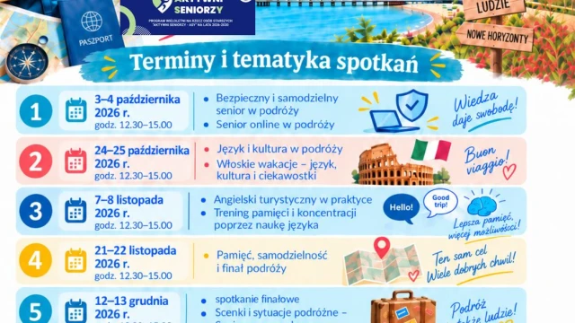 Tczew - Bezpłatne zajęcia edukacyjne dla seniorów w Fabryce Sztuk