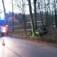 Tczew - Passat dachował i wpadł do rowu
