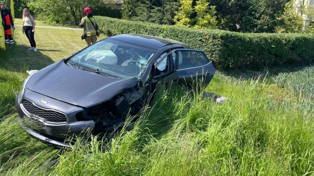 Tczew - Cztery osoby ranne w wypadku w Czarlinie