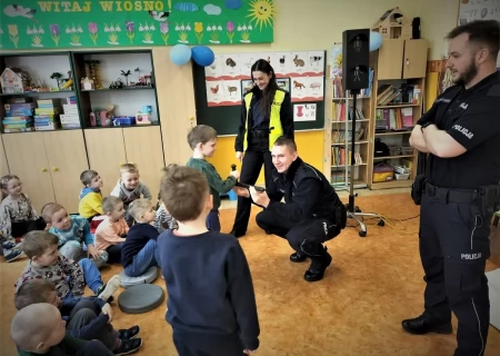 Tczew - Z przedszkolakami o bezpieczeństwie