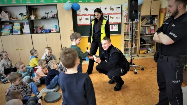 Tczew - Z przedszkolakami o bezpieczeństwie
