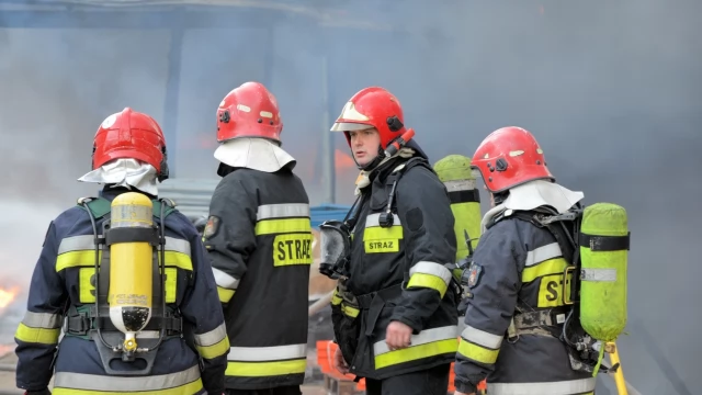 Tczew - Poważny pożar w Zajączkowie Tczewskim. Kilkanaście zastępów straży na miejscu