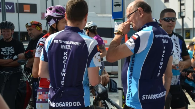 Tczew - I pojechali! Wielki Przejazd Rowerowy wyruszył