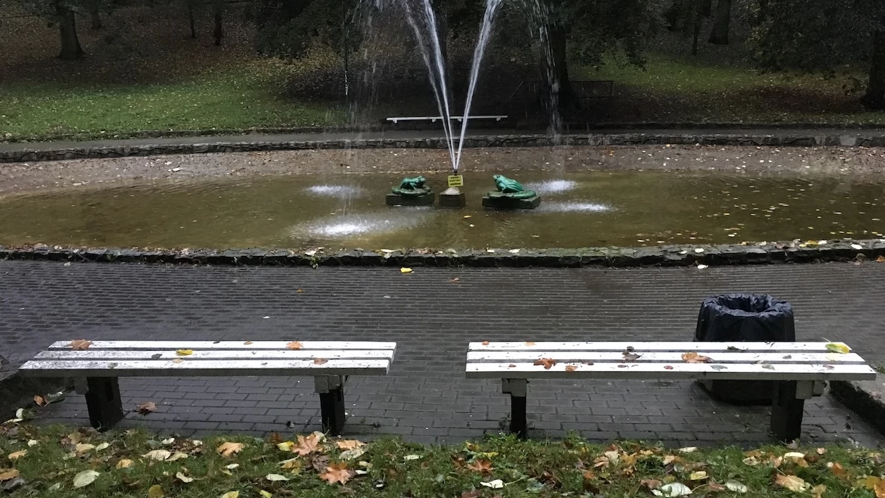 Tczew - Park Miejski jesienią z dnia 7.10.2016