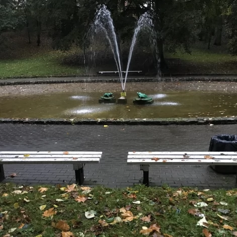 Tczew - Park Miejski jesienią z dnia 7.10.2016