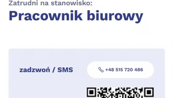 Tczew - Pracownik biurowy