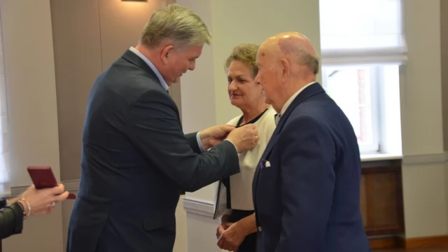 Tczew - Jubilaci o recepcie na długotrwałe pożycie: "W dzień się kłócić, w nocy godzić"