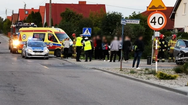 Tczew - Kierowca audi nie ustąpił pierwszeństwa toyocie