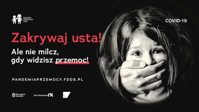 Tczew - Przemoc jak wirus. Rusza nowa kampania Fundacji Dajemy Dzieciom Siłę "Pandemia przemocy"