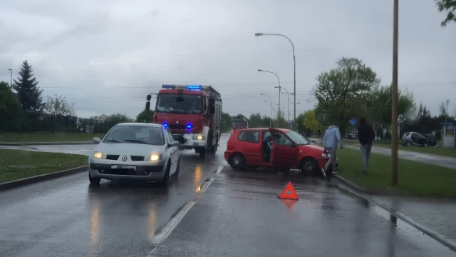 Tczew - Wypadek na Rokickiej - jedna osoba poszkodowana