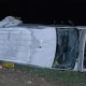 Tczew - Wypadek w Subkowach. Bus utknął między szlabanami