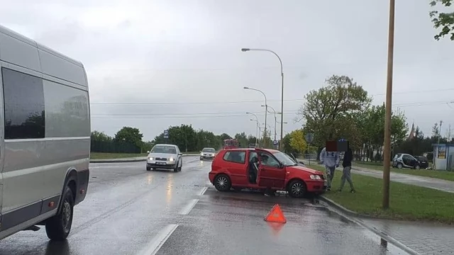 Tczew - Wypadek na Rokickiej - jedna osoba poszkodowana
