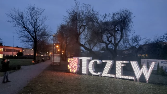 Tczew - Napis przestrzenny gotowy