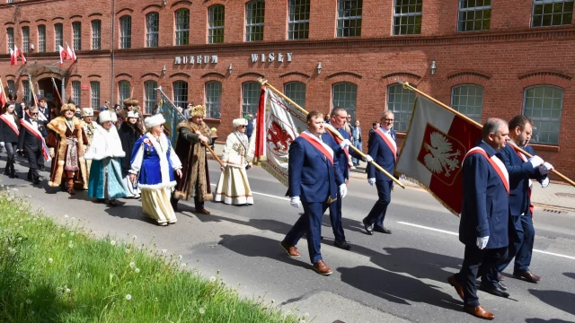 Tczew - Tczew uczcił 234. rocznicę uchwalenia Konstytucji 3 Maja