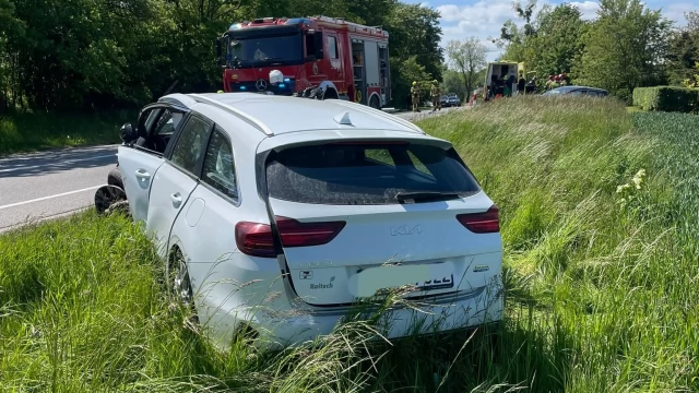 Tczew - Cztery osoby ranne w wypadku w Czarlinie