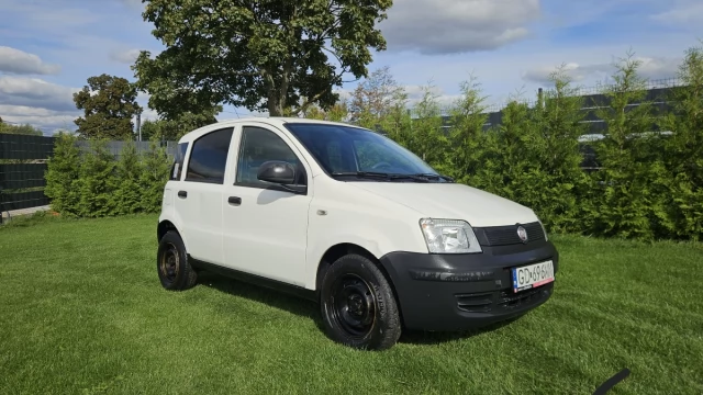 Tczew - Fiat Panda 2011 rok Van 1.2 benzyna z klimatyzacją