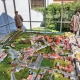 Tczew - Makieta Tczewa na dziedzińcu Fabryki Sztuk