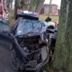 Tczew - Poważny wypadek osobówki - autem podróżowała kobieta z dzieckiem