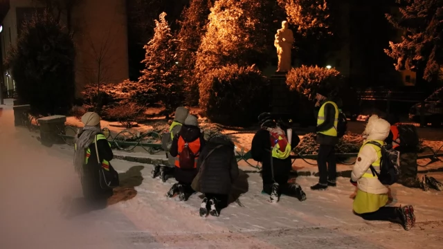 Tczew - Ekstremalna droga krzyżowa na ulicach Tczewa [FOTO]