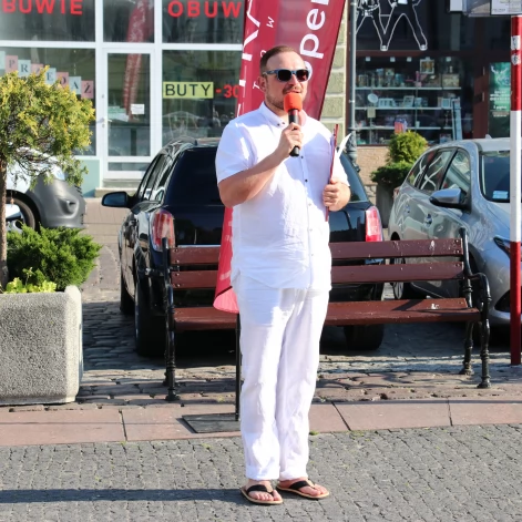 Tczew - "Operetka na WYNOS!" na placu Hallera