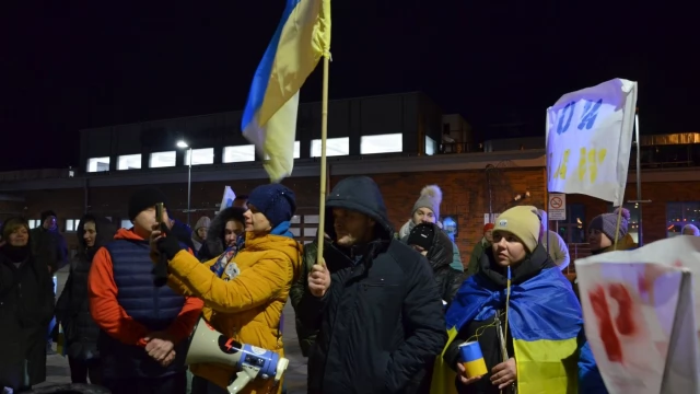 Tczew - Antywojenna demonstracja przeszła ulicami Tczewa