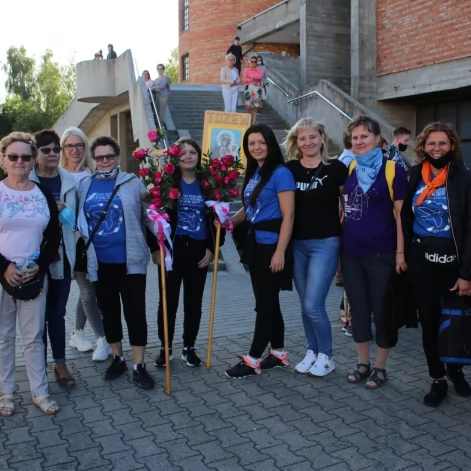 Tczew - Pielgrzymka idzie do Częstochowy. Ze względu na COVID jest inna niż zwykle